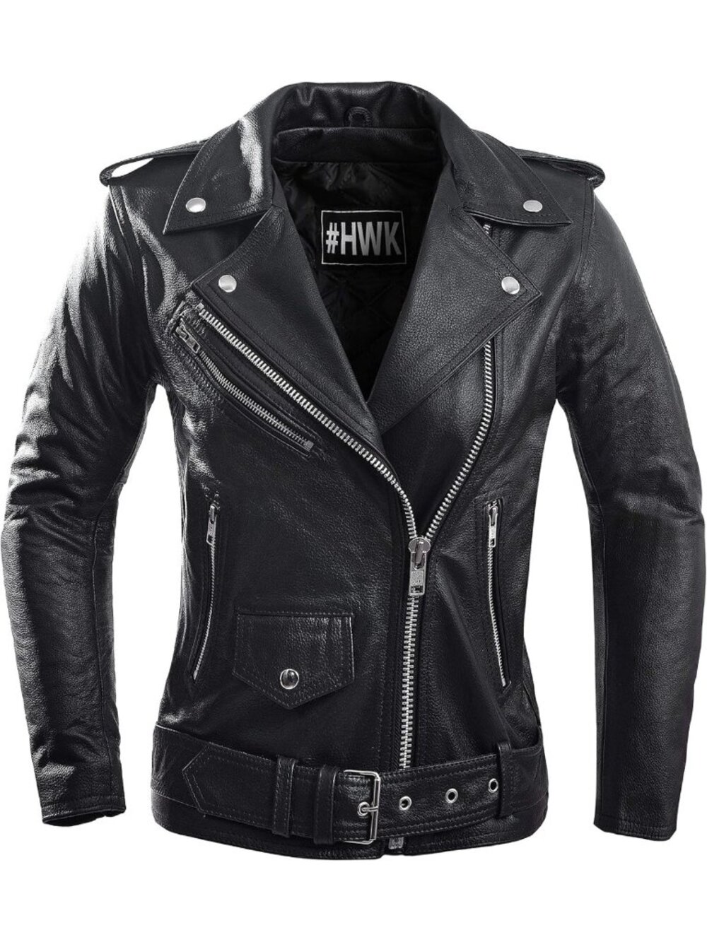 Genuine Leather Motorcycle Jacket for Women | Weather & Water Resistant Biker